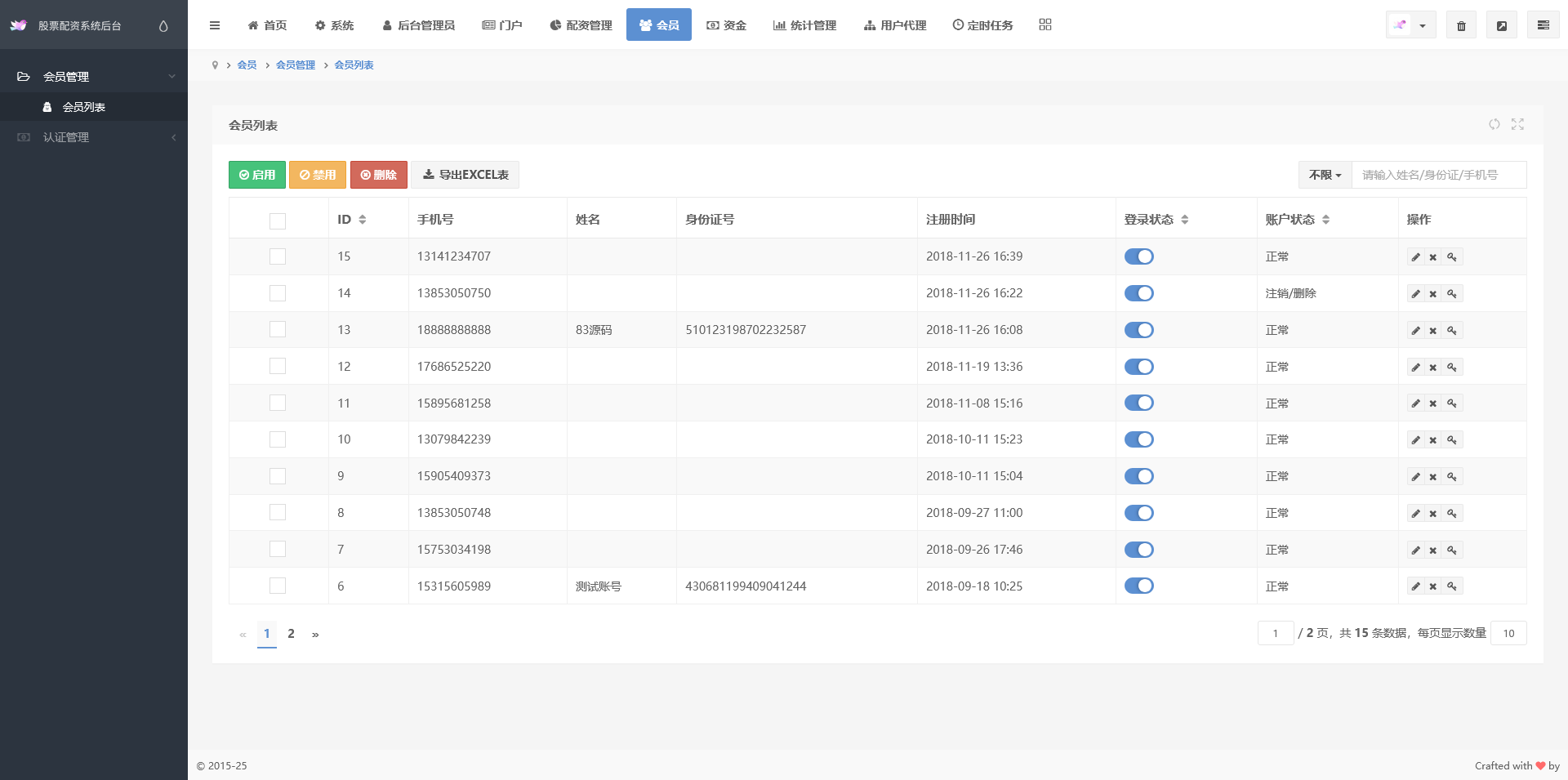 股票配资系统/A股策略操盘/点买点卖股票盘/支持PC+WAP端自适应