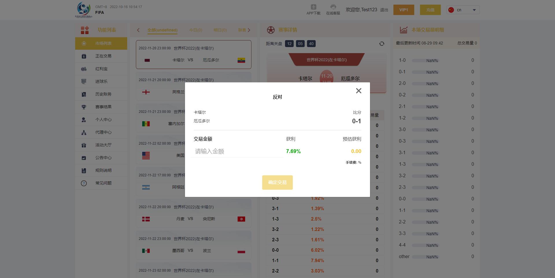 独家正常版世界杯多语言JAVA反波胆系统源码/前后端全开源+红利宝代理