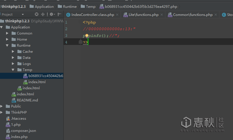 萌新也能看懂的ThinkPHP3.2.3漏洞分析