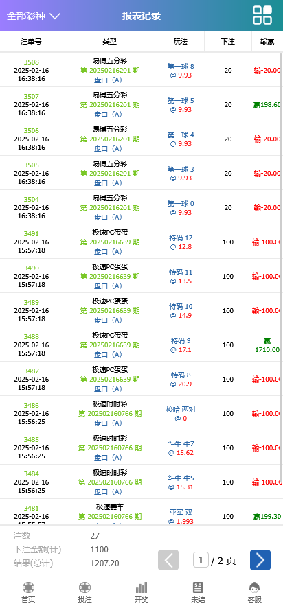 【新升级版】全网独家CP系统源码带手机版 彩票代购网站源码